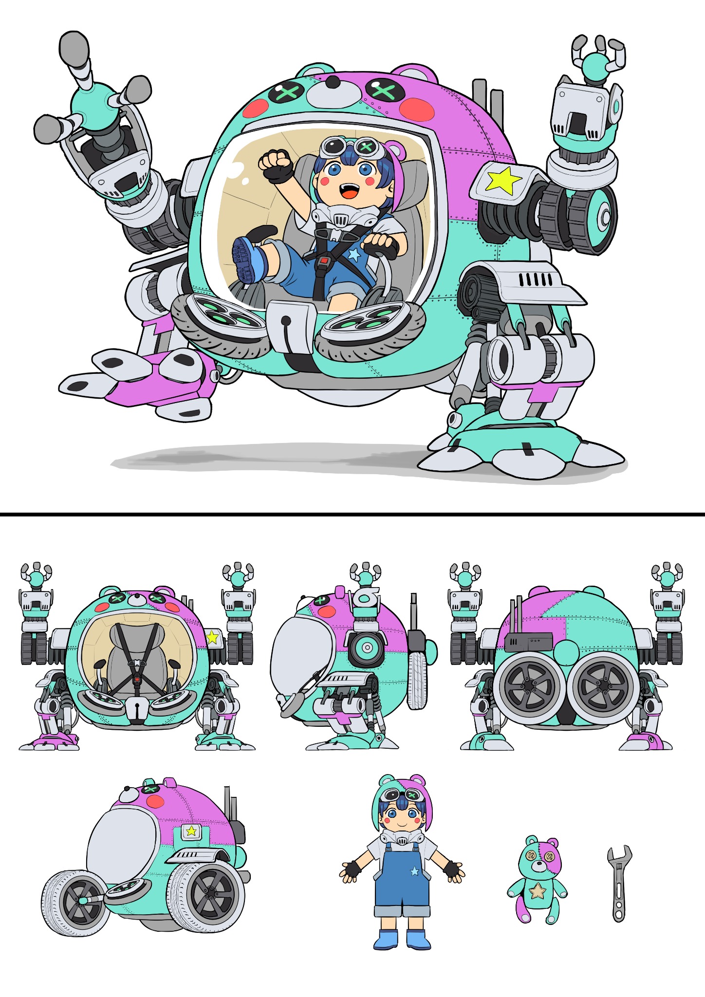 ゆるロボデザイン
