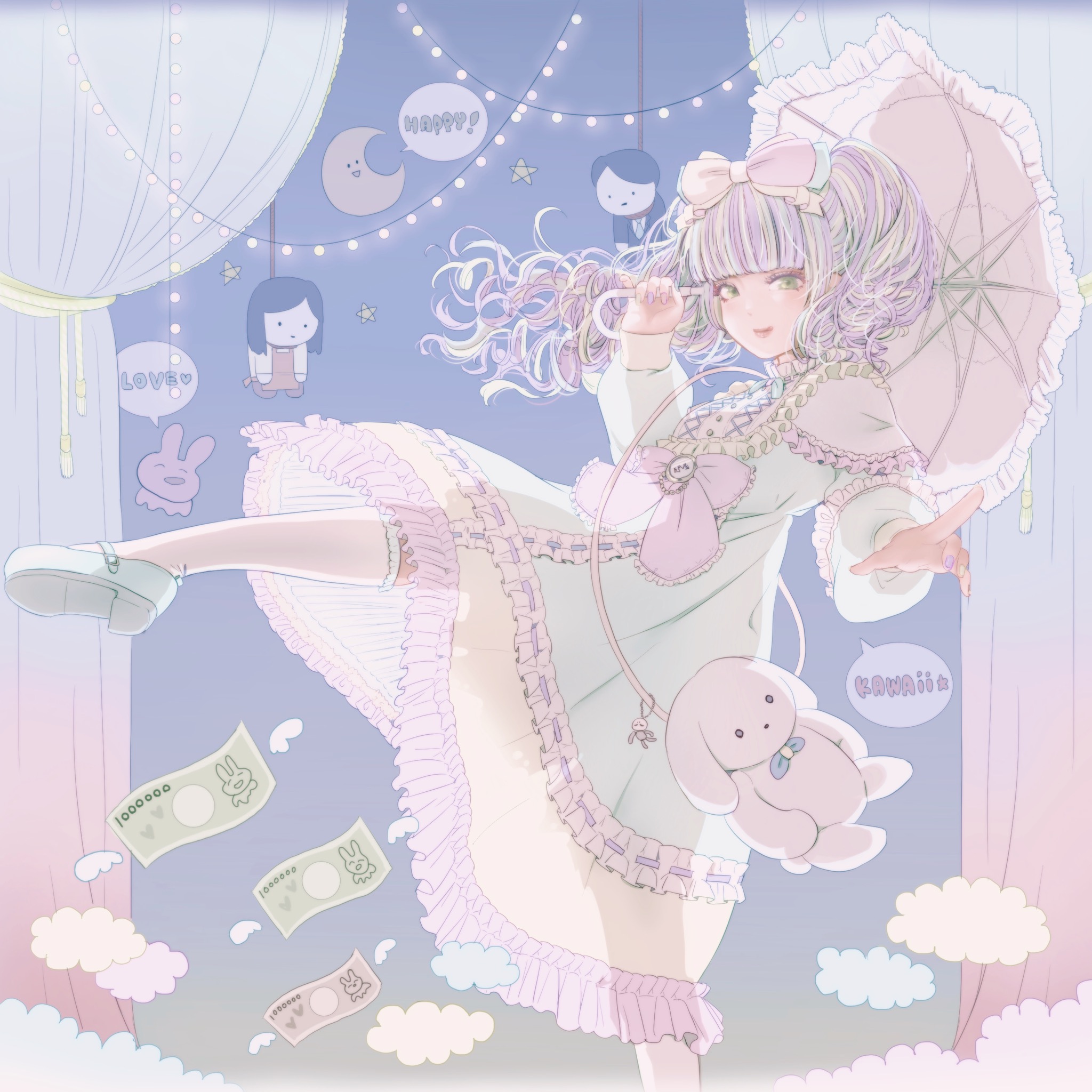 パステルファッションキャラクター