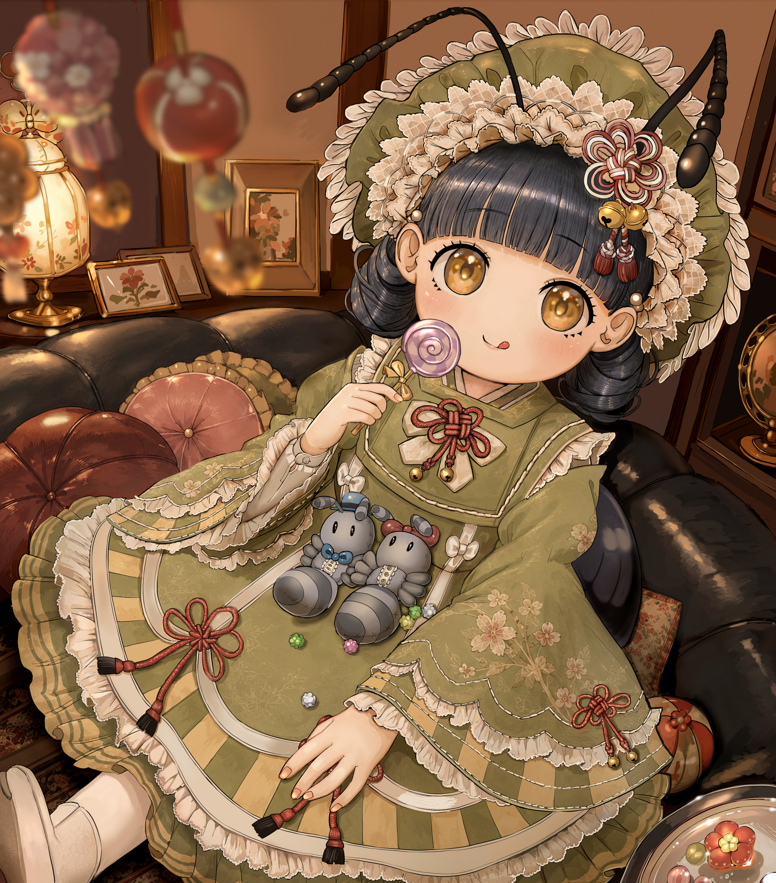 和風ロリータ キャラクターイラスト